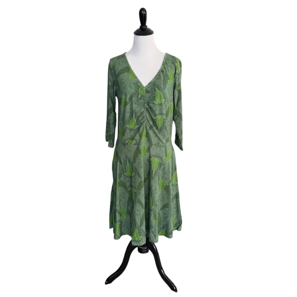 NWOT Princess Awesome Elven Leaves Ruched Dress size 12/14